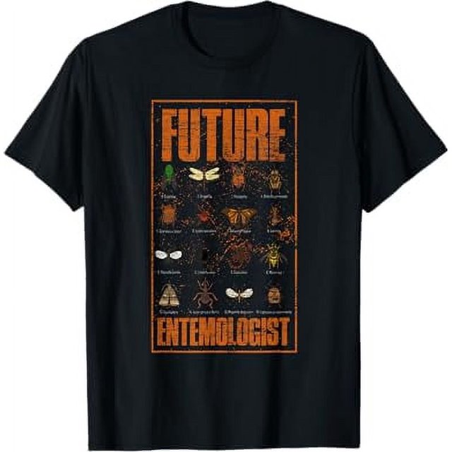 Future Entomologist Insect Collector Biology Nerd Beetle Bug TShirt