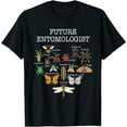 thumbnail image 1 of Future Entomologist Types Of Insects Bugs Identification T-Shirt, 1 of 4
