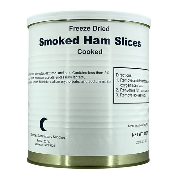 Future Essential Smoked Ham Slices Canned Meat for Long Term Storage Food- 1 Can