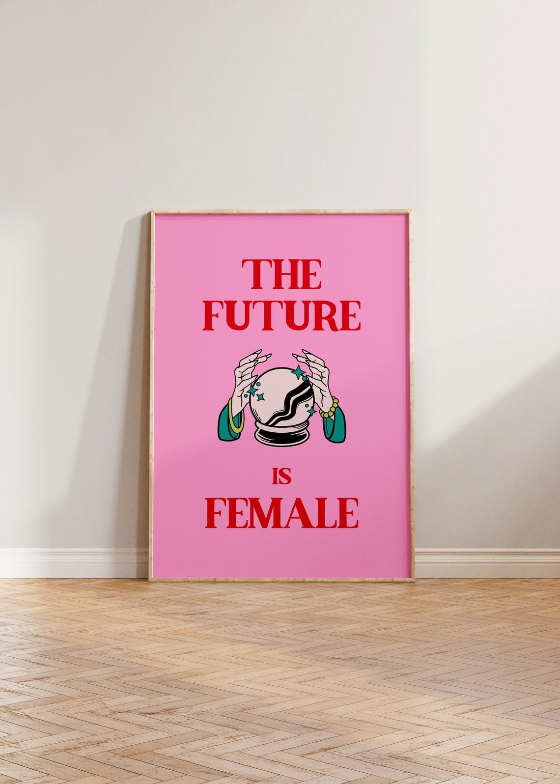 The Future Is Female Print Print, Feminist Print, Feminism Art Print ...