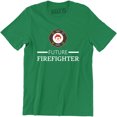 thumbnail image 1 of Future Fire Fighter - Academy Grad Fireman Men's T-Shirt, 1 of 4