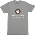 thumbnail image 1 of Future Fire Fighter - Academy Grad Fireman Men's T-Shirt, 1 of 4