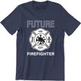 thumbnail image 1 of Future Fire Fighter Cute Kids Funny Work Boy And Girl Men's T-Shirt, 1 of 4