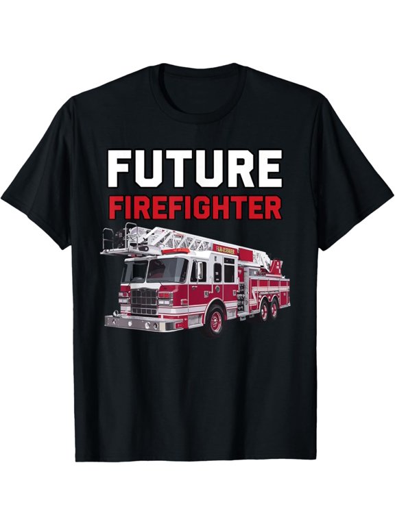 Future Firefighter Art For Fire Department Fireman Shirt Unisex S-5XL Hot Trending Shirt, Vintage Birthday Gift