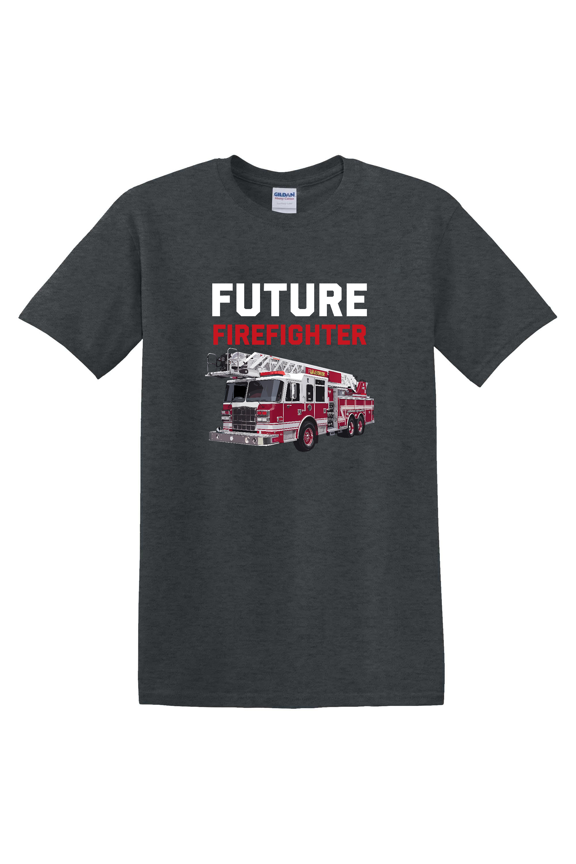 Future Firefighter Art For Fire Department Fireman T-shirt