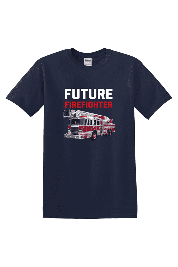 Future Firefighter Art For Fire Department Fireman T-shirt