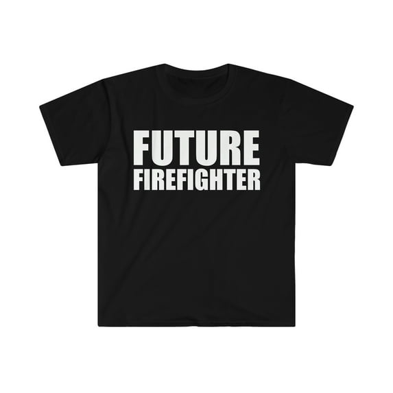 Future Firefighter College Graduate Graduation Unisex T-shirt S-3XL