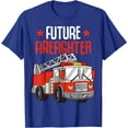 thumbnail image 1 of Future Firefighter Fireman Firefighting Softstyle Unisex T-Shirt,Royal Blue Color,Size XL, 1 of 5