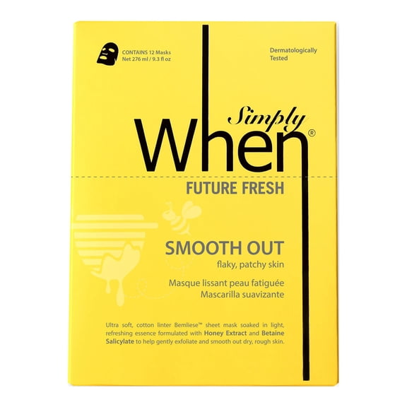 Future Fresh Smooth Out Ultra-Soft Cotton Linter Bemliese Sheet Mask - Simply When