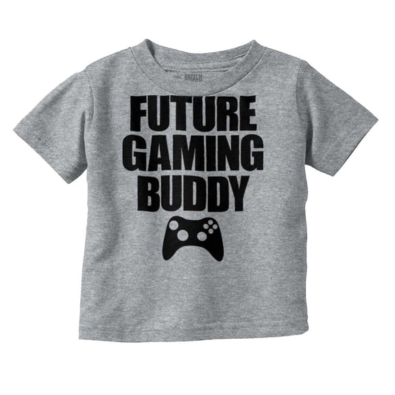 Future Gaming Buddy Gamer Dad Joke Toddler Boy Girl T Shirt Infant Toddler Brisco Brands 3T