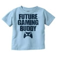 thumbnail image 1 of Future Gaming Buddy Gamer Dad Joke Toddler Boy Girl T Shirt Infant Toddler Brisco Brands 4T, 1 of 6