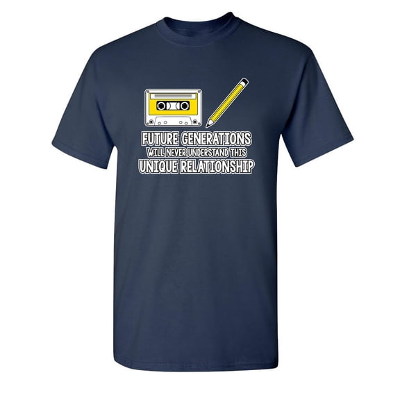 Future Generations Will Never Understand This Unique Relationship Sarcastic Humor Graphic Novelty Funny Youth T Shirt