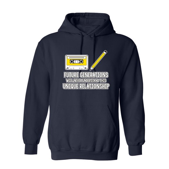 Future Generations Will Never Understand This Unique Relationship Sarcastic Novelty Gift Idea Adult Humor Funny Men's Hoodies