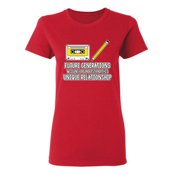 Future Generations Will Never Understand This Unique Relationship Sarcastic Novelty Gift Idea Adult Humor Funny Women's Casual Tees
