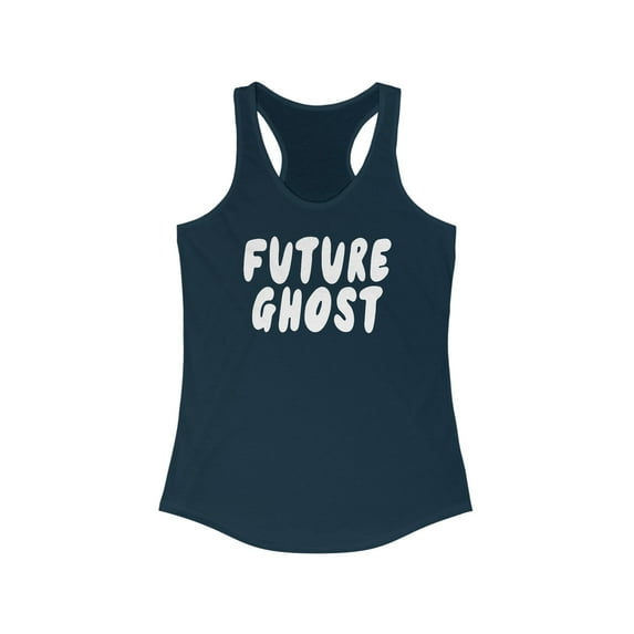 Future Ghost Halloween Fall Tank Top Gifts Shirt Womens Sleeveless