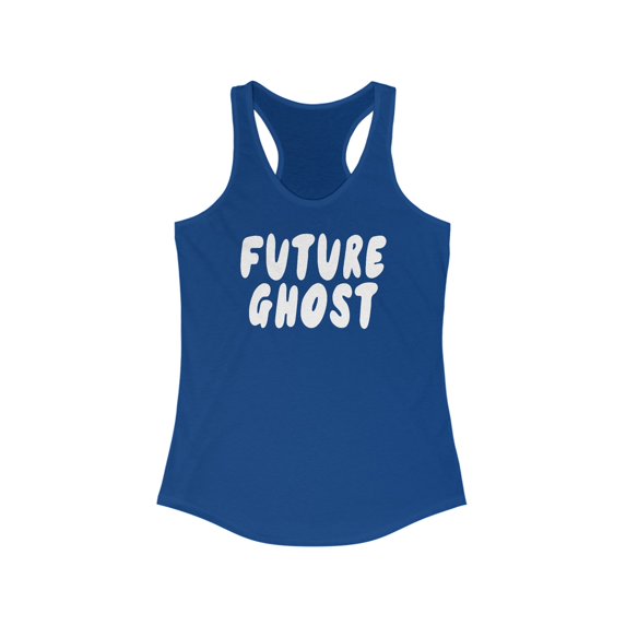 Future Ghost Halloween Fall Tank Top Gifts Shirt Womens Sleeveless