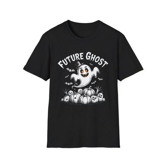 Future Ghost Halloween T-Shirt Spooky Fun Costume Party
