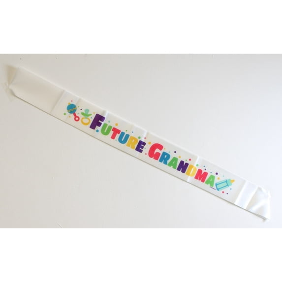 Future Grandma Baby Shower Sash Polka Dots Party Supplies