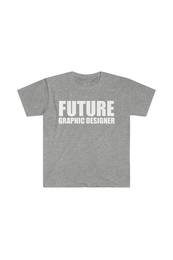 Future Graphic Designer College Graduate Graduation Unisex T-shirt S-3XL
