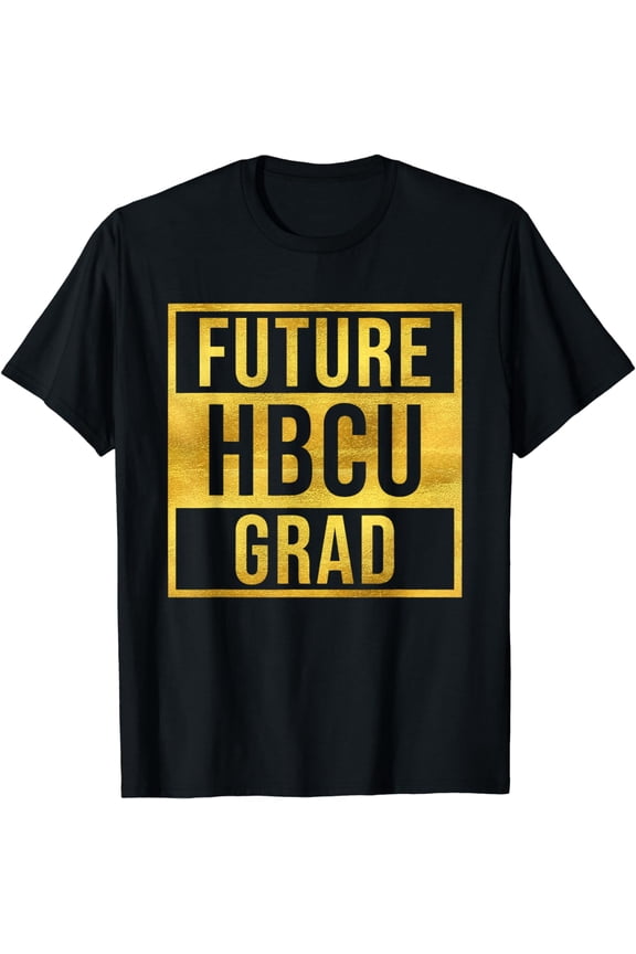 Future HBCU Grad Graduate Afro Boys Girls College Graduation T-Shirt