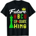 thumbnail image 1 of Future HBCU Grad History Black College King Men Pride Afro T-Shirt, 1 of 5