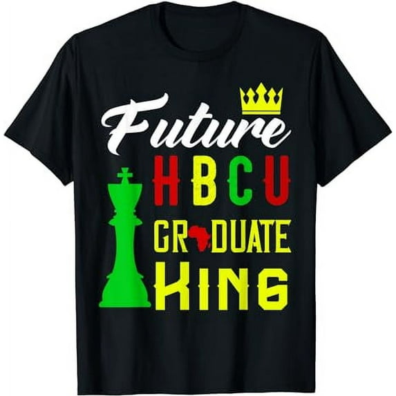 Future HBCU Grad History Black College King Men Pride Afro T-Shirt