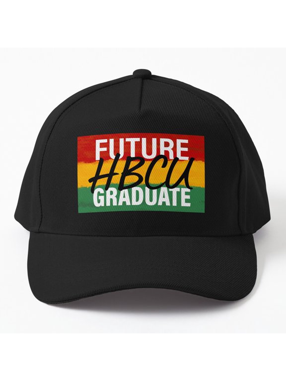 Future HBCU Graduate Baseball Hat, Rasta Reggae College Achievement Graphic Design, Classic Cap