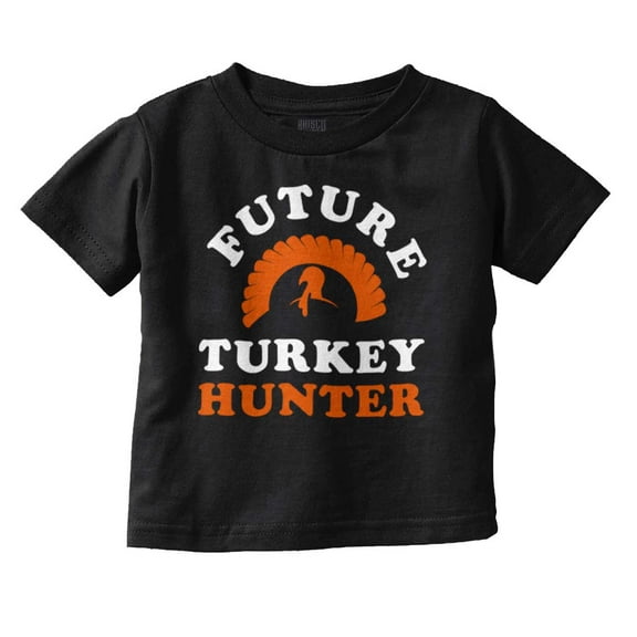 Future Hunter Cute Hunting Family Toddler Boy Girl T Shirt Infant Toddler Brisco Brands 12M