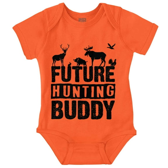Future Hunting Buddy Little Hunter Romper Boys or Girls Infant Baby Brisco Brands 24M