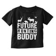 thumbnail image 1 of Future Hunting Buddy Little Hunter Toddler Boy Girl T Shirt Infant Toddler Brisco Brands 12M, 1 of 6