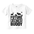 thumbnail image 1 of Future Hunting Buddy Little Hunter Toddler Boy Girl T Shirt Infant Toddler Brisco Brands 18M, 1 of 6