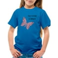 thumbnail image 1 of Future Is Bright Glitter T-Shirt Juniors -Image by Shutterstock,  Small, 1 of 4