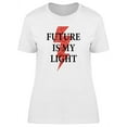 thumbnail image 1 of Future Is My Light Thunder Icon Tee Women's -Image by Shutterstock, 1 of 2