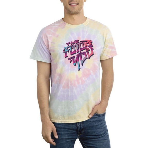 Future Is You Retro Futuristic Tie Dye Spiral Men - Men , Medium