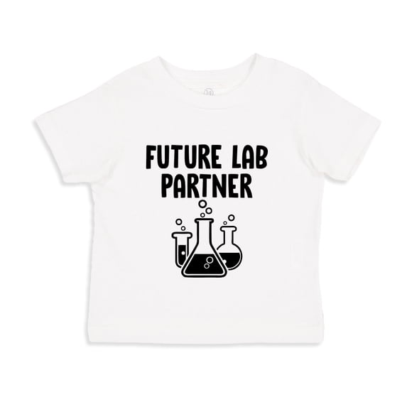 Future Lab Partner Toddler T-Shirt 2T White