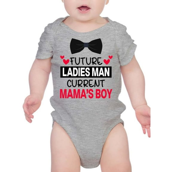 Future Ladies Man Bodysuit Infant -Smartprints Designs, 6 Months