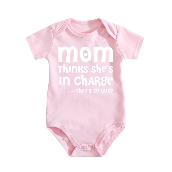 Future Ladies Man, Current Mama's Boy Baby Bodysuit Funny Cute Newborn Adorable Clothing Medium Pink-style 3-6M