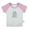 thumbnail image 1 of Future Ladies Man Current Mama's Boy Funny T shirt For Baby, Newborn Babies T-shirts, Infant Tops, 0-24M Kids Graphic Tees Clothing (Short Pink Raglan T-shirt, 0-6 Months), 1 of 4