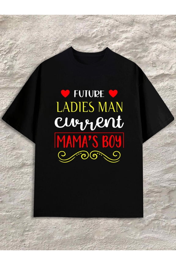 Future Ladies Man for men black Spring and summer outdoor loungewear Retro Unisex Shirt Graphic tshirts Basic Unisex Shirt Graphic Tee tshirts Fashion Unisex Shirt Printed tshirts