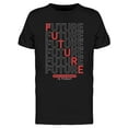 thumbnail image 1 of Future Line Art T-Shirt Men -Image by Shutterstock, Male 3X-Large, 1 of 2