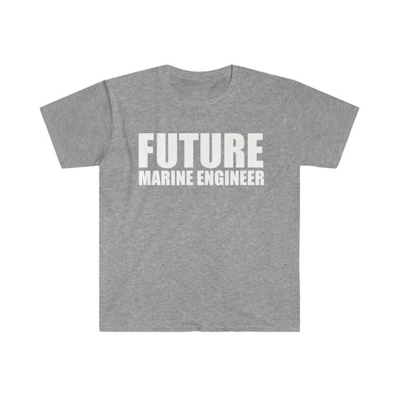 Future Marine Engineer Graduate Graduation Unisex T-shirt S-3XL