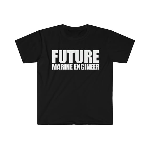 Future Marine Engineer Graduate Graduation Unisex T-shirt S-3XL