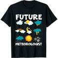 thumbnail image 1 of Future Meteorologist - Meteorology Weather Forecast Clouds T-Shirt, 1 of 4