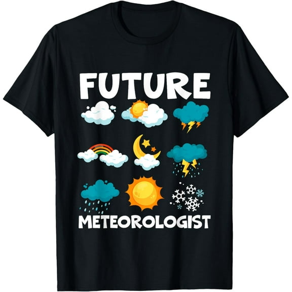 Future Meteorologist - Meteorology Weather Forecast Clouds T-Shirt