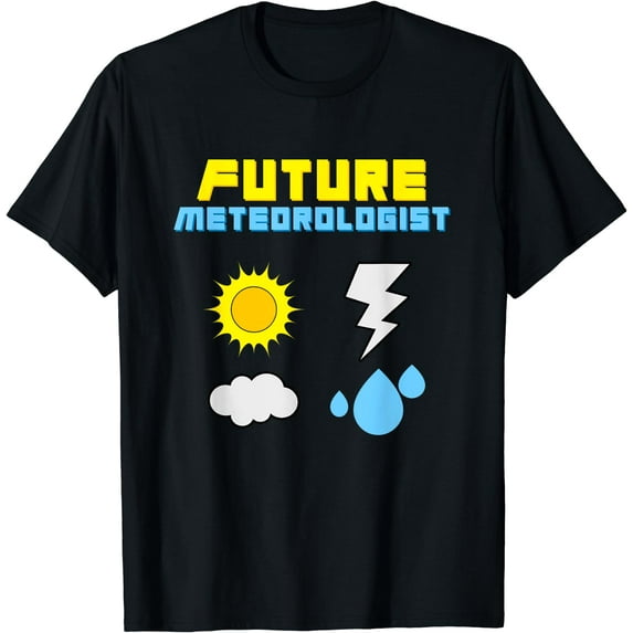 Future Meteorologist T-Shirt Weather Sun Rain Storms
