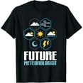 thumbnail image 1 of Future Meteorologist Weather Forecaster Storm Chaser T-Shirt, 1 of 3