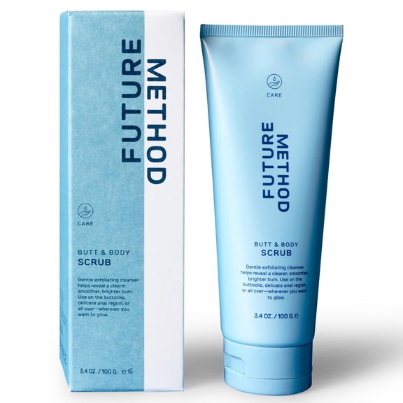 Future Method Butt + Body Scrub Exfoliating Cleanser, 3.7 fl oz
