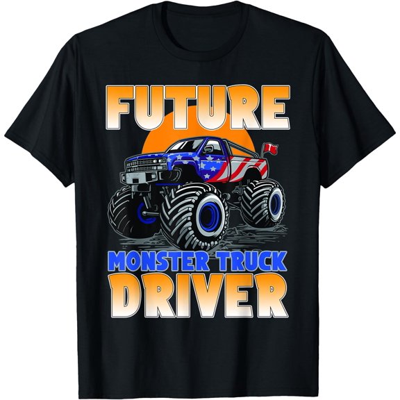 Future Monster Truck Driver T-Shirt