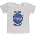 thumbnail image 1 of Future NASA Space Astronaut Baby T Shirt White 24 Month, 1 of 1