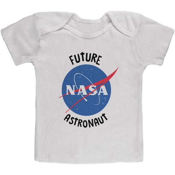 Future NASA Space Astronaut Baby T Shirt White 24 Month